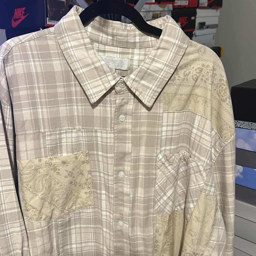 Kith Men's Plaid Button Down Shirt